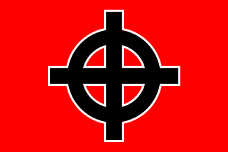 [Golden Dawn flag]
